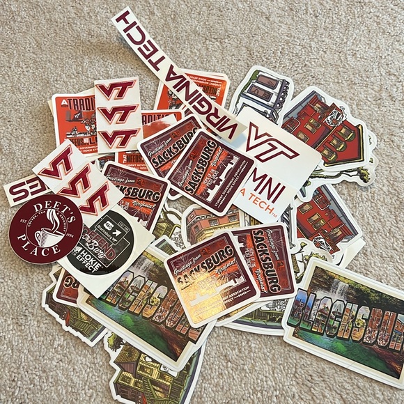 Virginia Tech sticker bundle - Picture 2 of 2